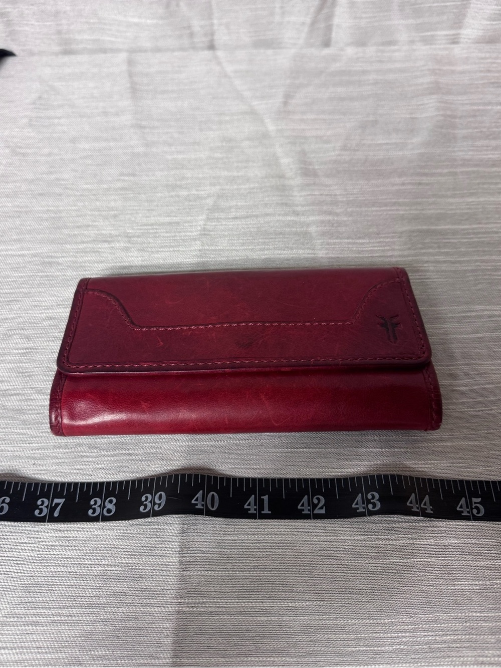 Frye Women's Red Leather Wallet